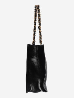 Black 2020 crinkled leather GST tote bag Tote Bags Chanel 