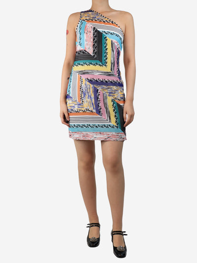 Knit patchwork drop dress - size UK 8 Dresses Missoni 