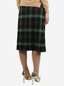 Gucci Multi tartan midi skirt - size UK 8