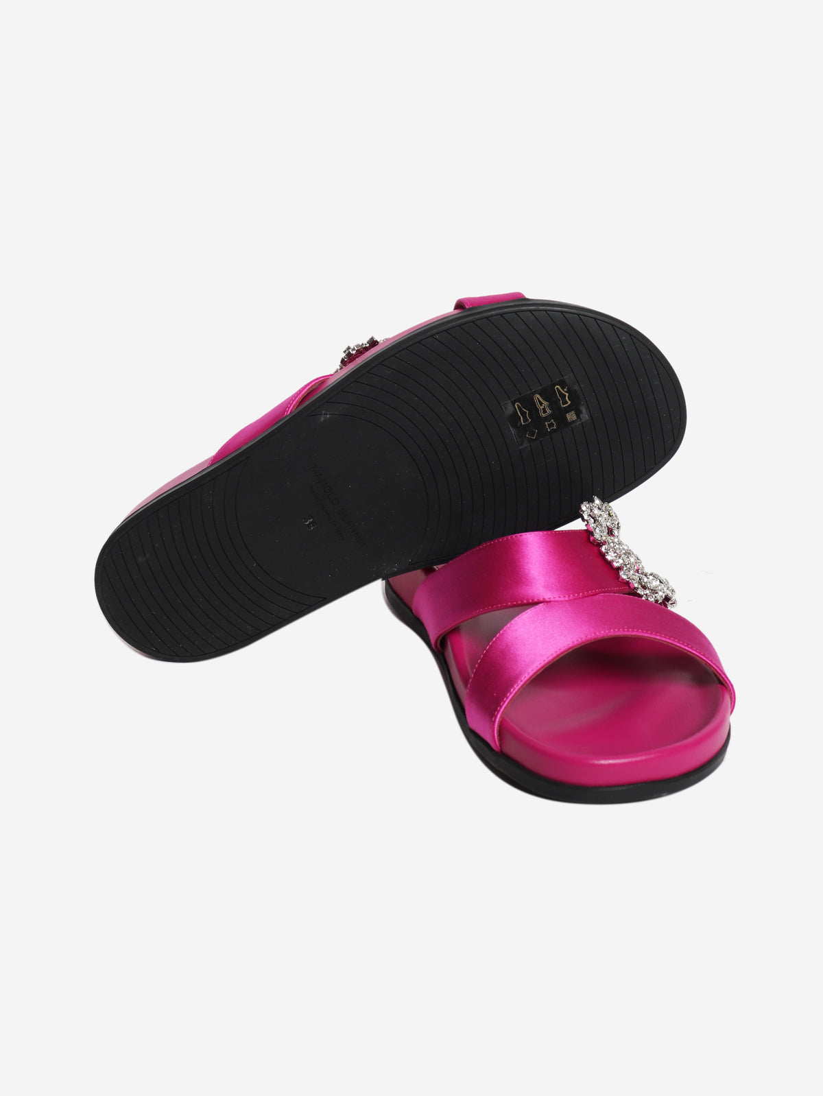 Pink Chilanghi flat sandals - size EU 38