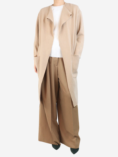 Neutral wool coat - size S Coats & Jackets Burberry 