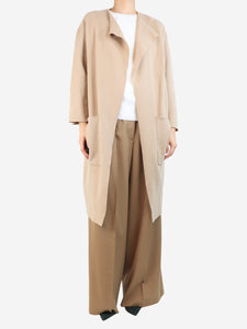 Burberry Neutral wool coat - size S
