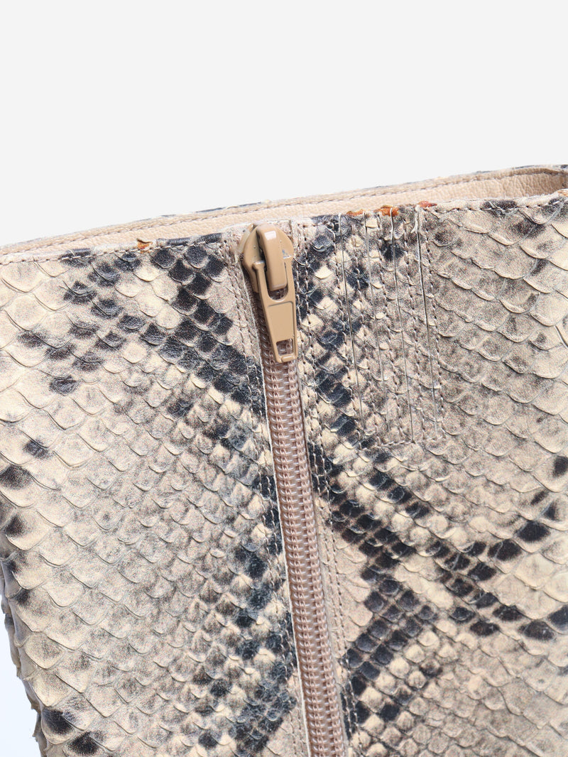 Neutral snakeskin boots - size EU 40 Boots Yeezy 