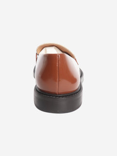 Brown Marcie loafers - size EU 38
