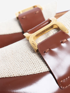 Brown Marcie loafers - size EU 38