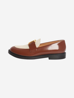 Brown Marcie loafers - size EU 38