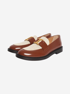 Brown Marcie loafers - size EU 38