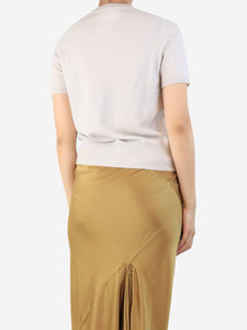 Extreme Cashmere Cream cashmere cardigan - size UK 8