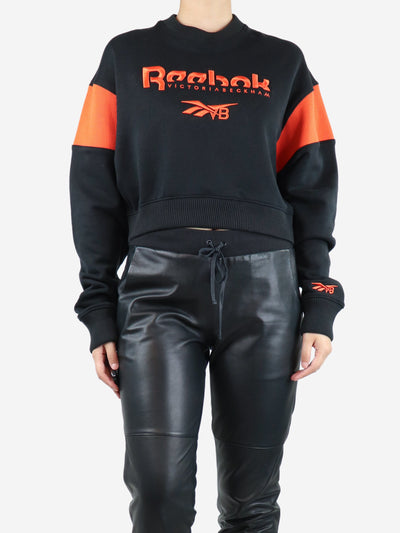 Black embroidered sweater Tops Reebok x Victoria Beckham 