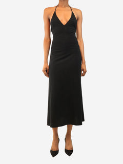 Black halterneck slip dress - size XS Dresses Khaite 