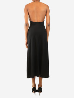 Black halterneck slip dress - size XS Dresses Khaite 