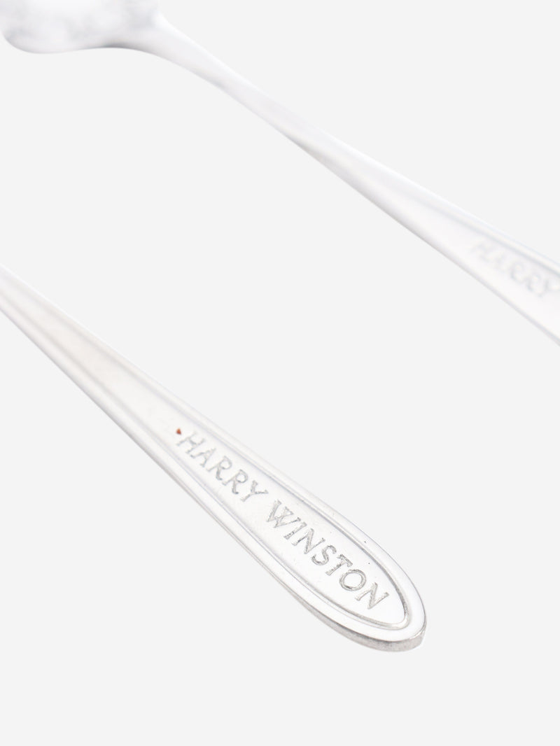 Silver teaspoon set Homeware Harry Winston 
