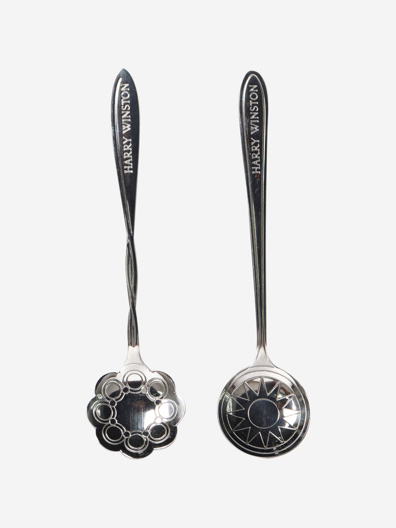 Silver teaspoon set Homeware Harry Winston 