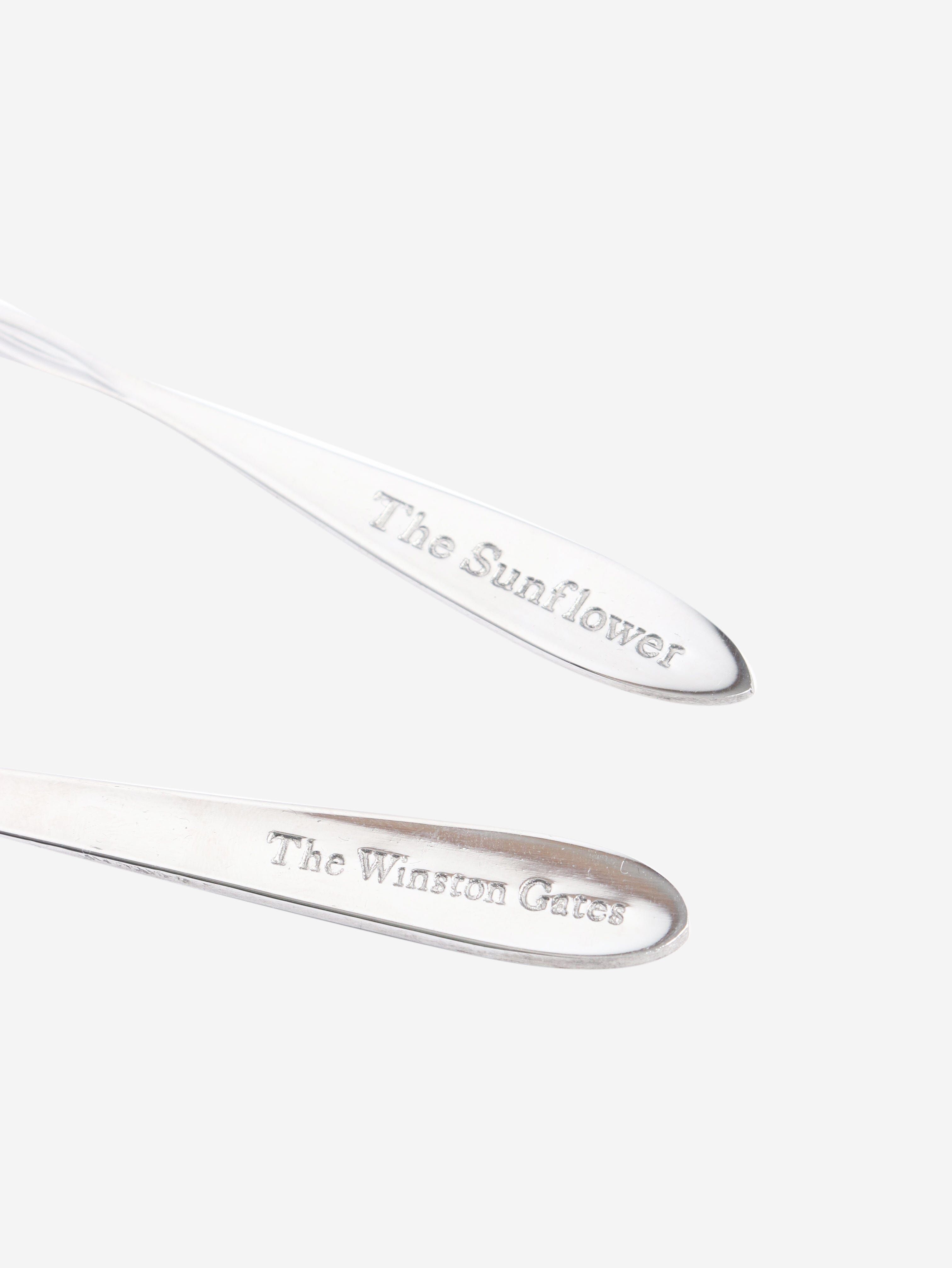 Silver teaspoon set Homeware Harry Winston 