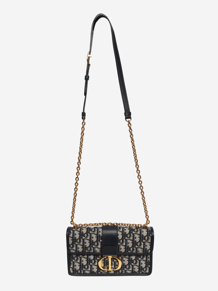 30 Montaigne navy monogram cross-body bag alternate image