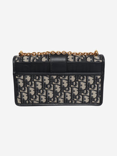 30 Montaigne navy monogram cross-body bag