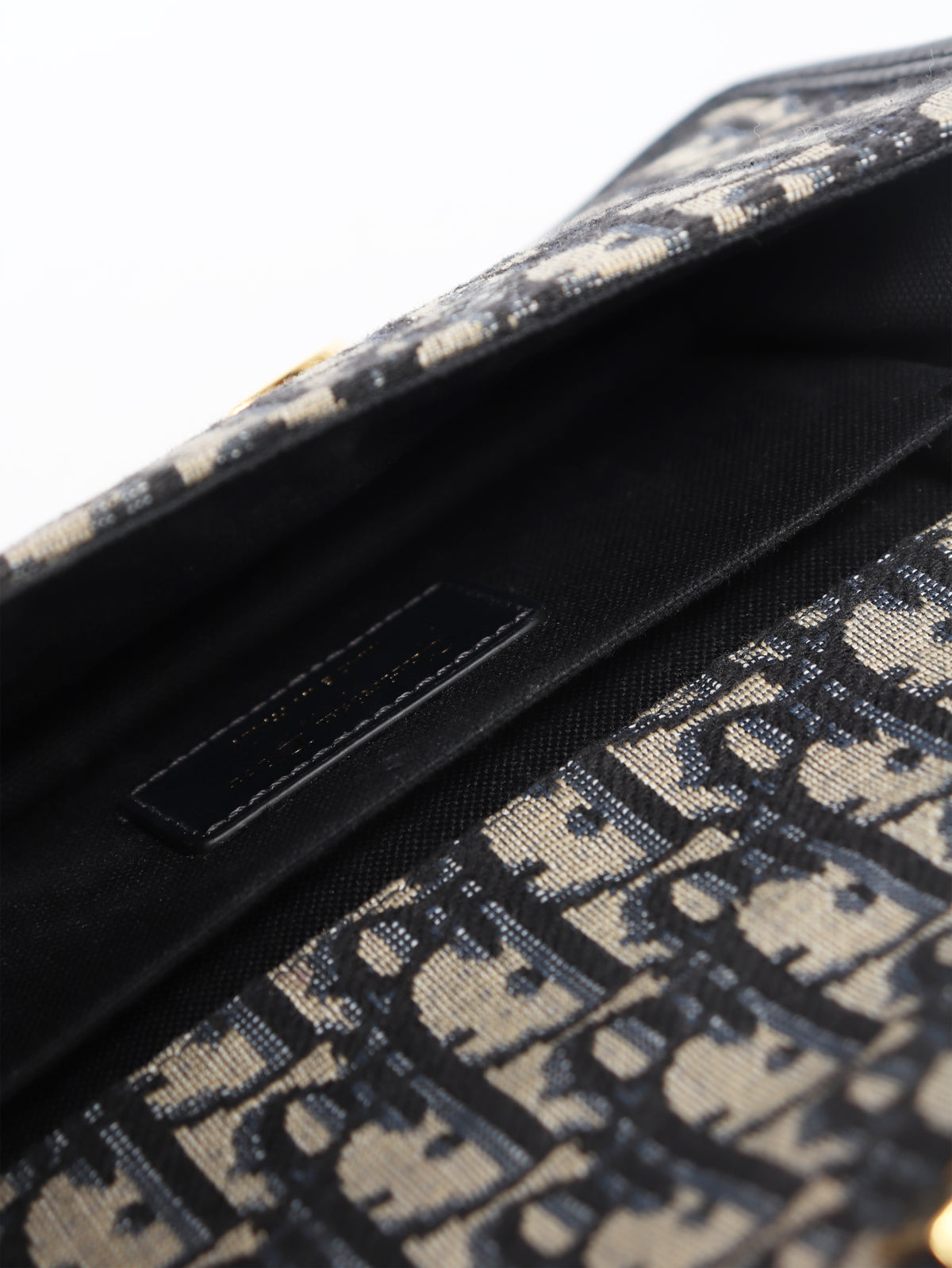 30 Montaigne navy monogram cross-body bag