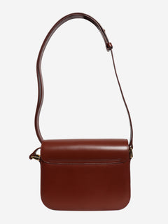 Brown leather Grace cross-body bag Cross-body Bags A.P.C. 