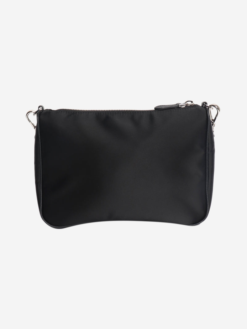Black nylon crossbody bag Cross-body Bags Prada 