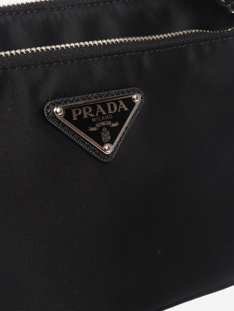 Black nylon crossbody bag Cross-body Bags Prada 