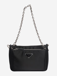 Black nylon crossbody bag Cross-body Bags Prada 