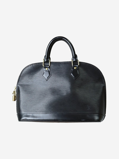 Black epi leather Alma PM top-handle bag Top Handle Bags Louis Vuitton 