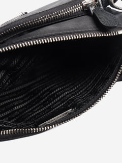 Black nylon crossbody bag Cross-body Bags Prada 