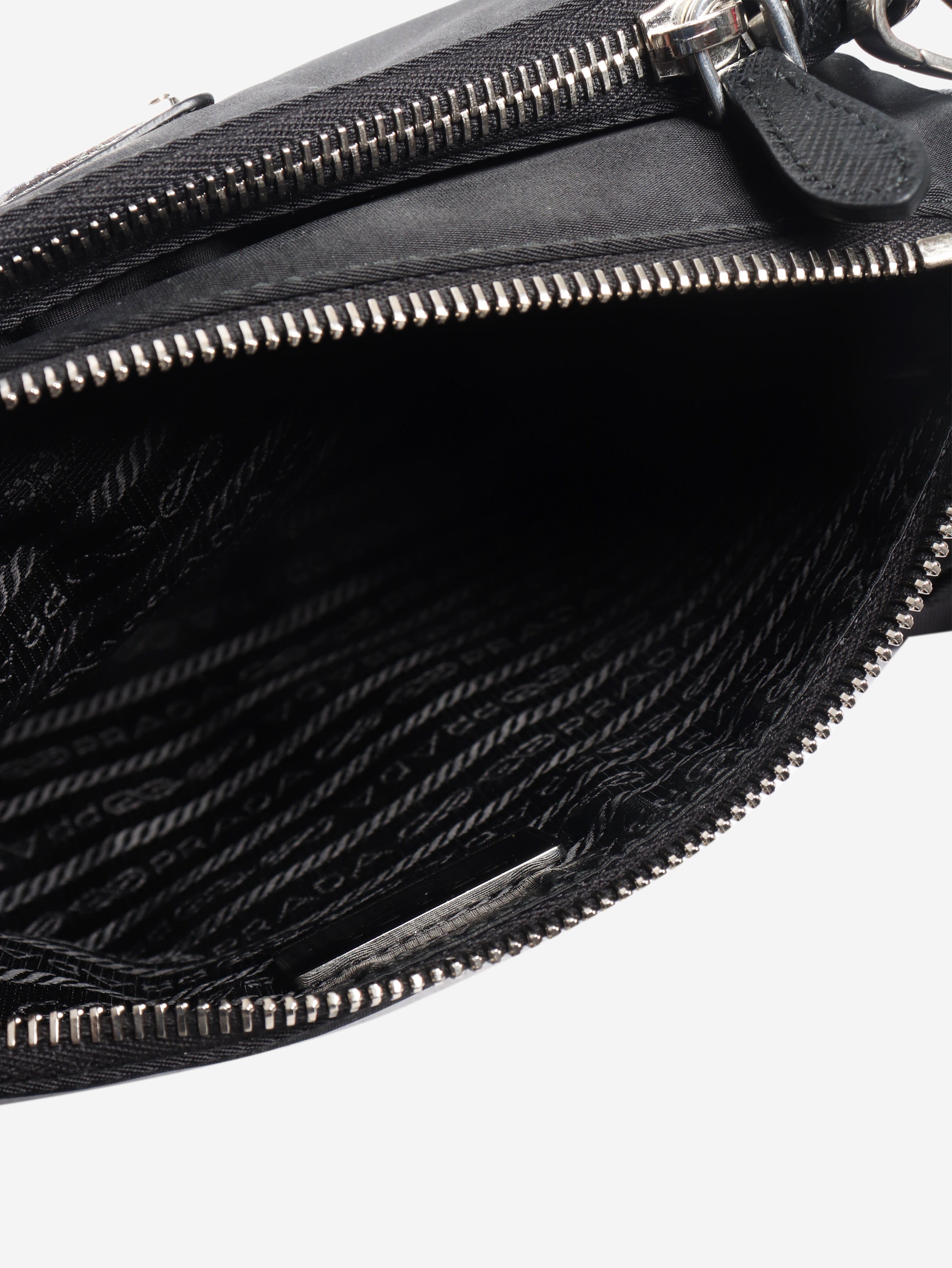 Black nylon crossbody bag Cross-body Bags Prada 