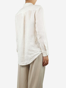 Equipment White linen shirt - size S