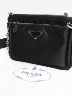 Black nylon crossbody bag Cross-body Bags Prada 