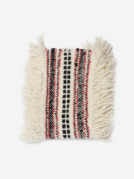 Cream fringed scarf product image