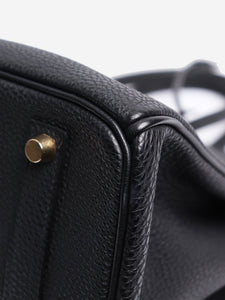 Hermes Black 2004 Birkin 35 bag in Togo leather