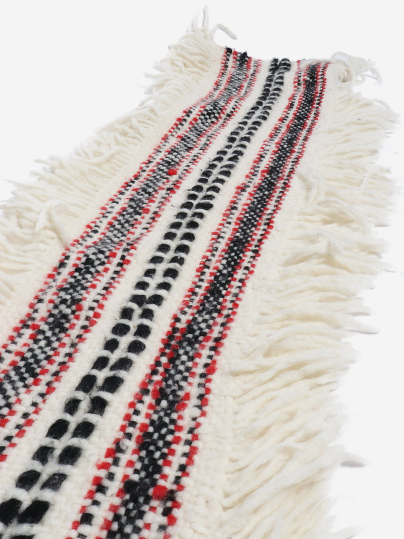 Cream fringed scarf Scarves Gabriela Hearst 