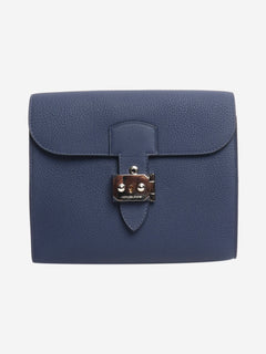 Dark blue Sac a depeches 21 messenger bag Cross-body bags Hermes 