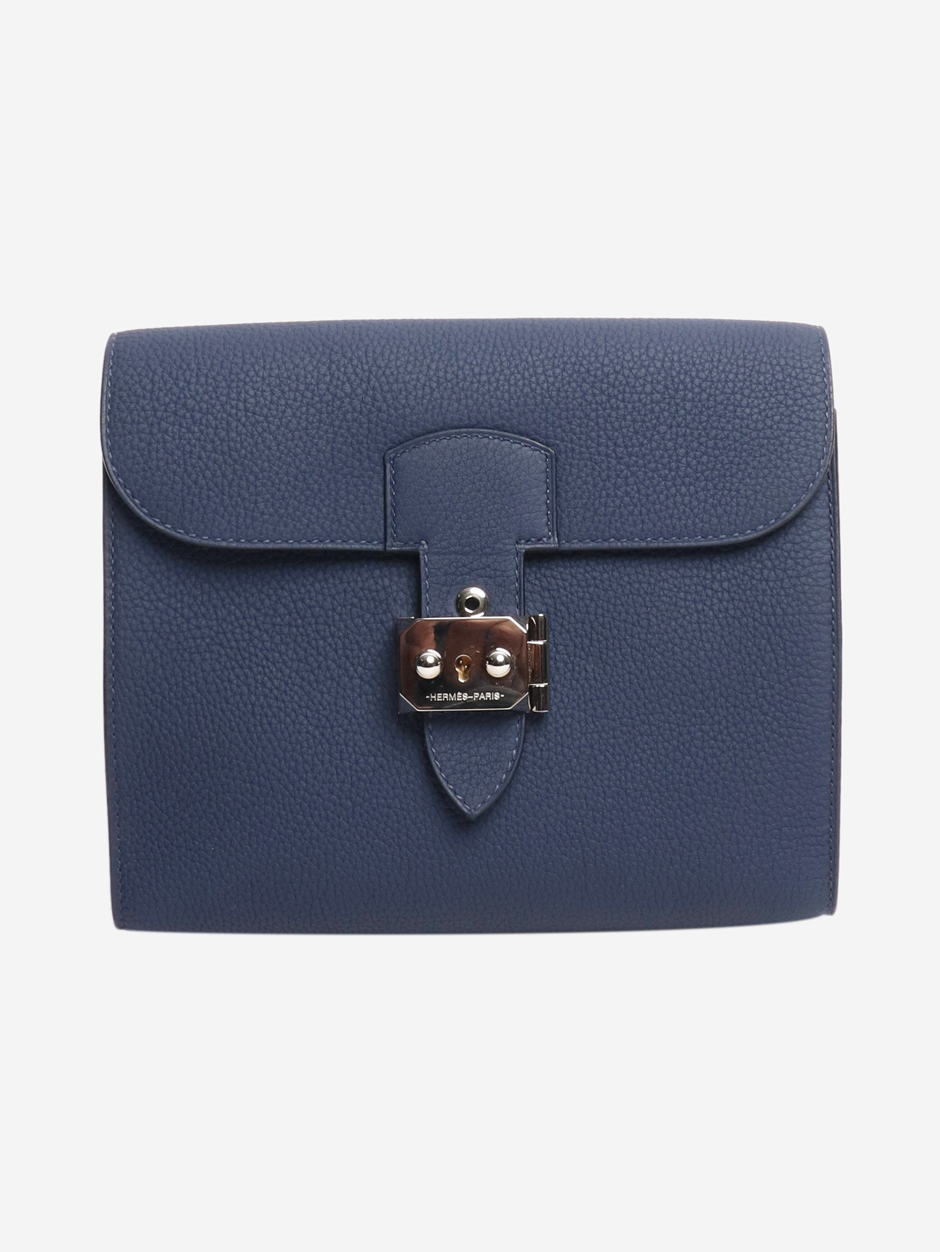 Dark blue Sac a depeches 21 messenger bag Cross-body bags Hermes 