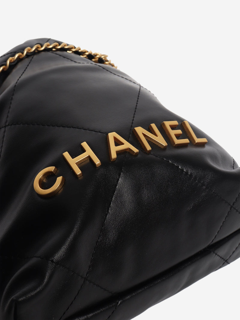 Black 22 mini bag Cross-body bags Chanel 