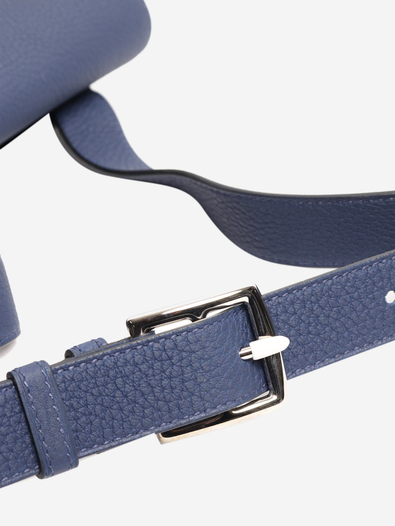 Dark blue Sac a depeches 21 messenger bag Cross-body bags Hermes 