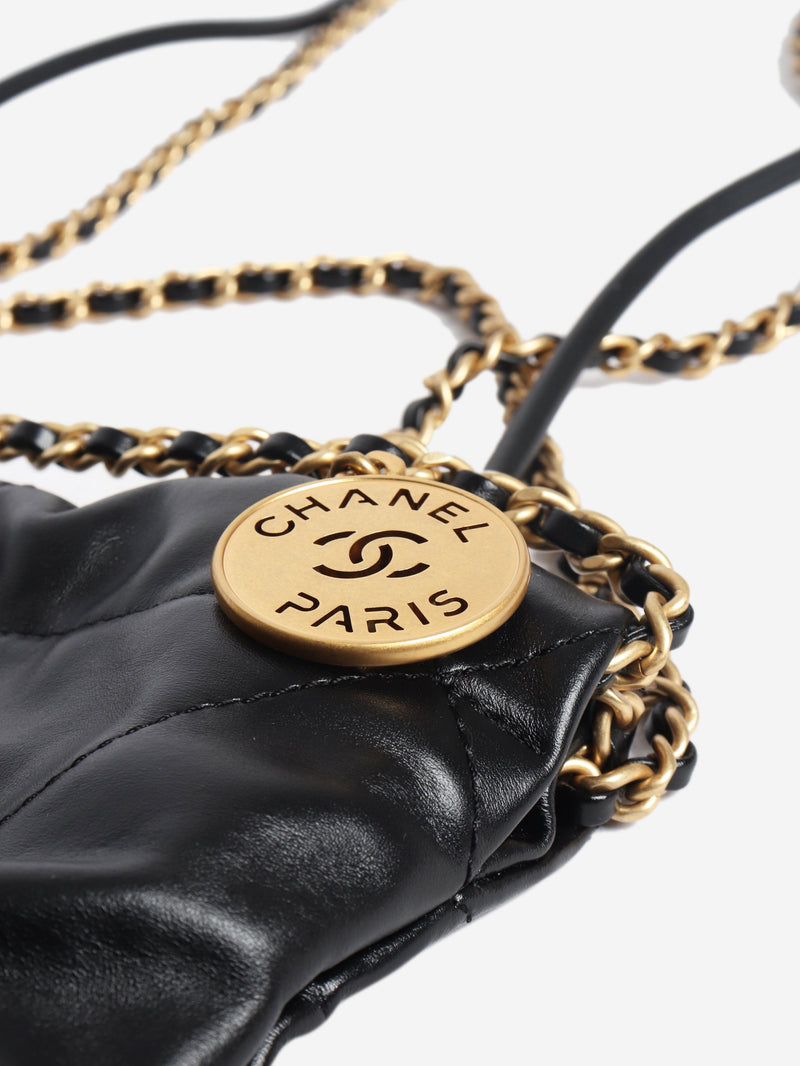 Black 22 mini bag Cross-body bags Chanel 