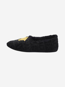 Versace Black slippers - size EU 37
