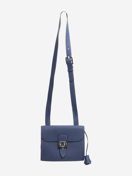Dark blue Sac a depeches 21 messenger bag alternate image