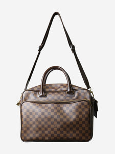 Louis Vuitton Brown Damier Ebene laptop bag