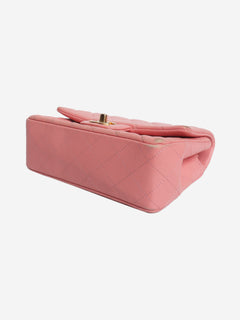 Pink 2019 mini rectangle lambskin Classic Single Flap bag Cross-body Bags Chanel 