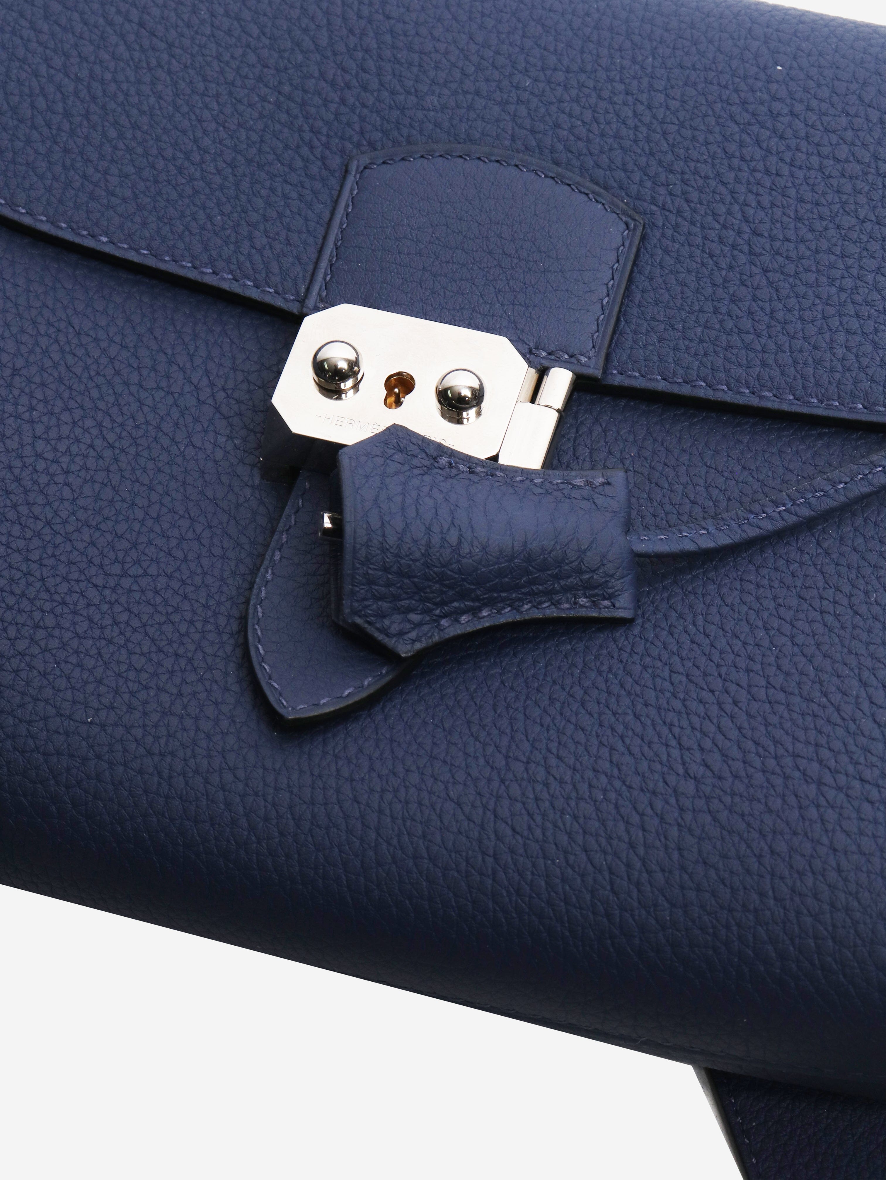 Dark blue Sac a depeches 21 messenger bag Cross-body bags Hermes 