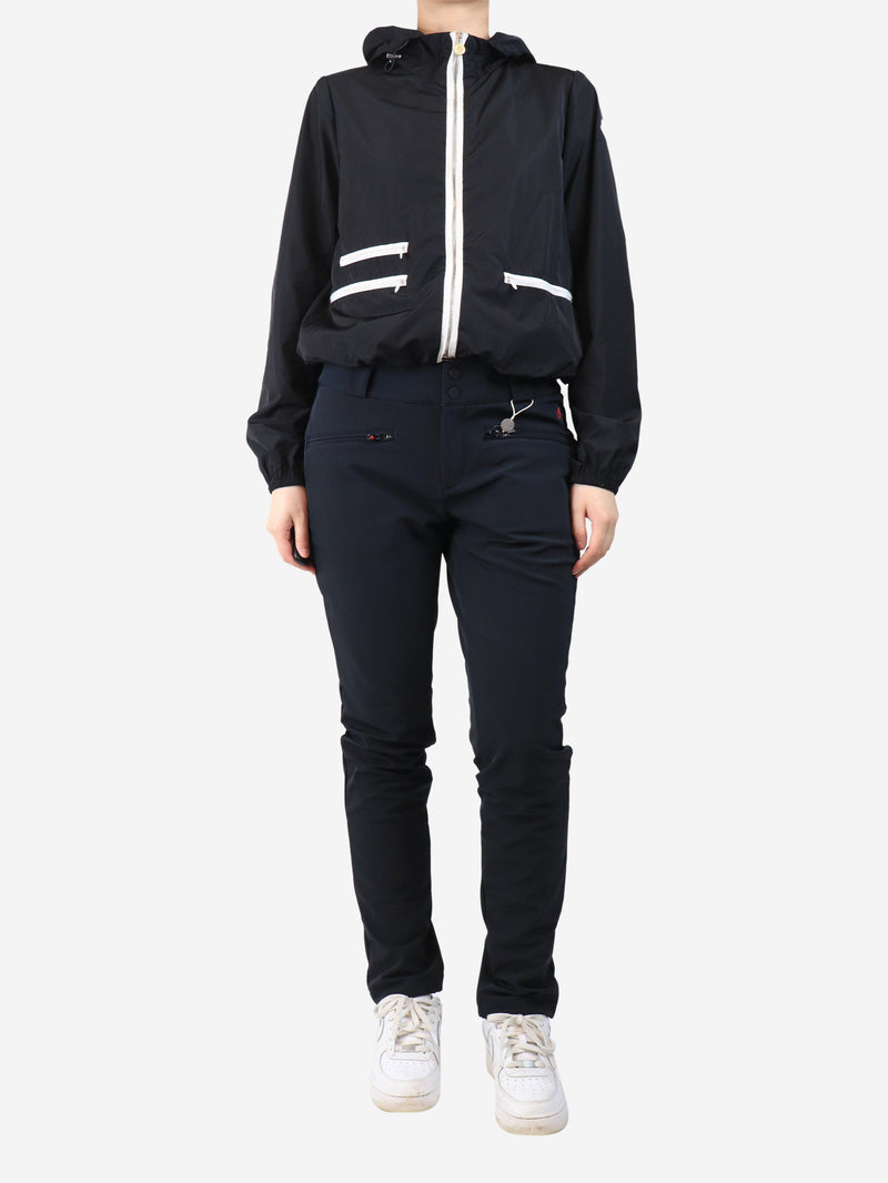 Black Aurora ski pants - size L Trousers Perfect Moment 