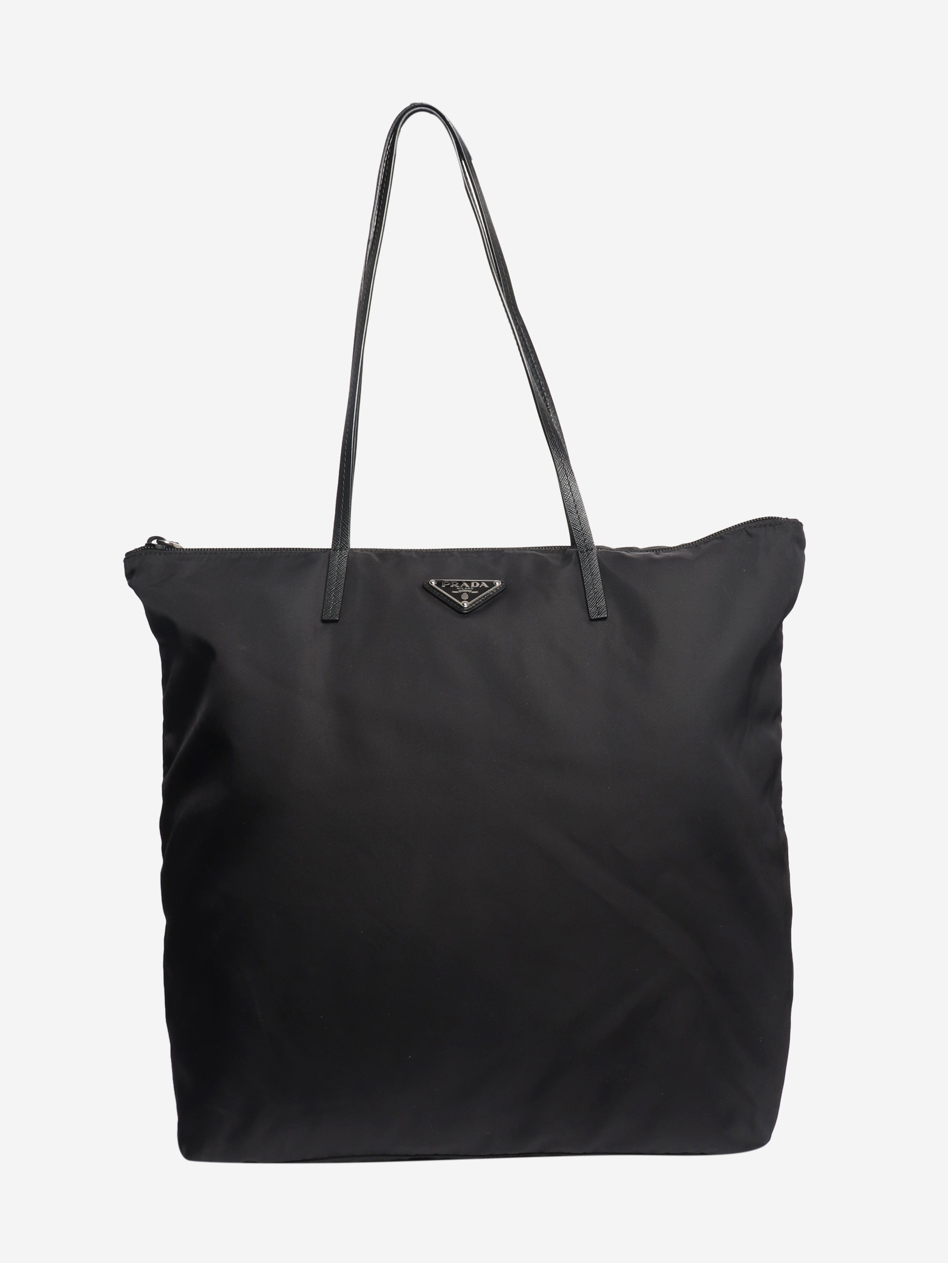 Black nylon tote bag Tote Bags Prada 