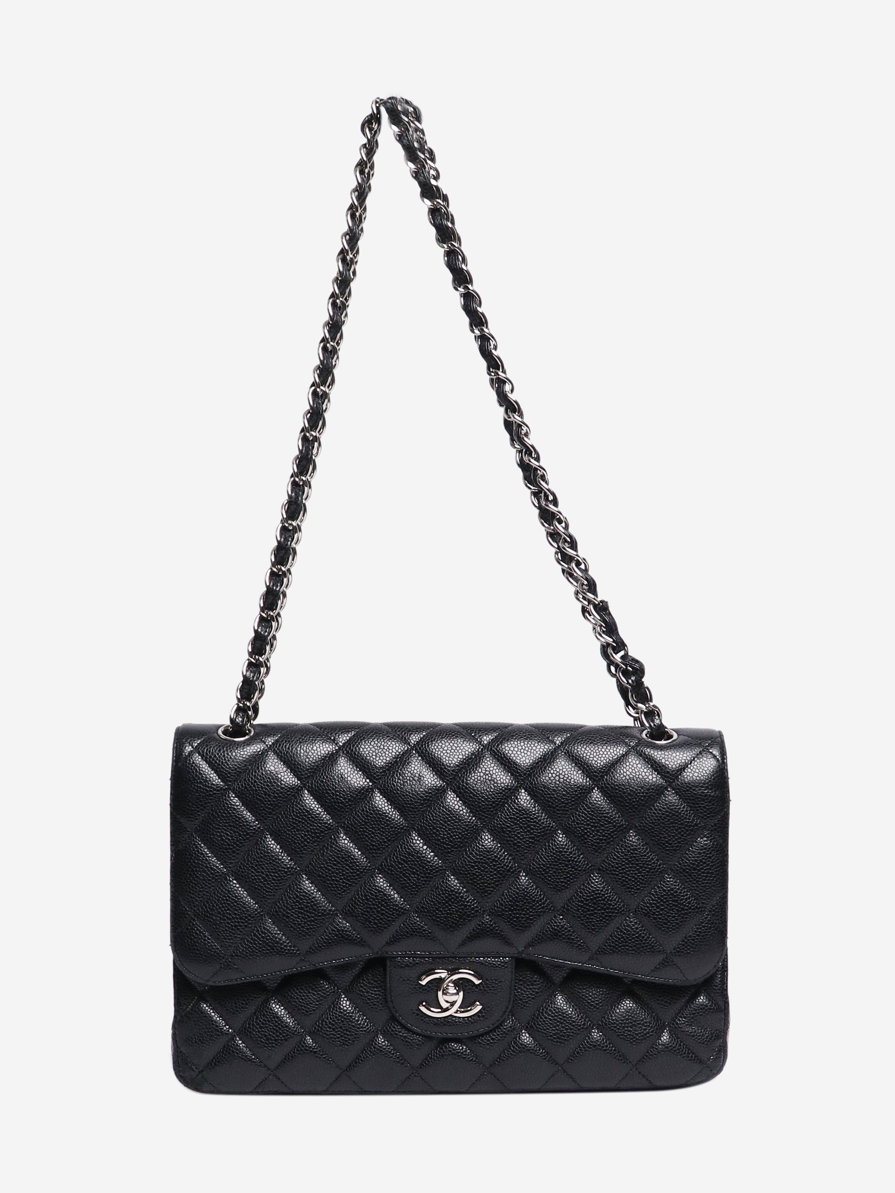 Black Caviar Medium 2012 Classic Double Flap Shoulder bags Chanel 