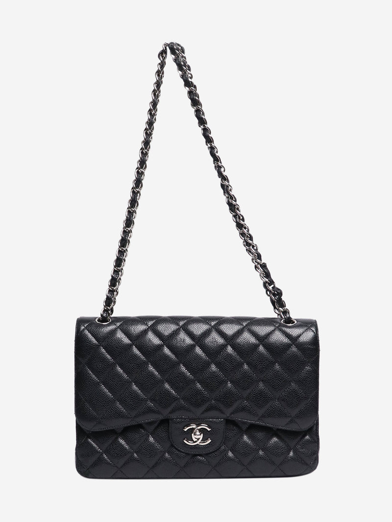 Black Caviar Medium 2012 Classic Double Flap Shoulder bags Chanel 