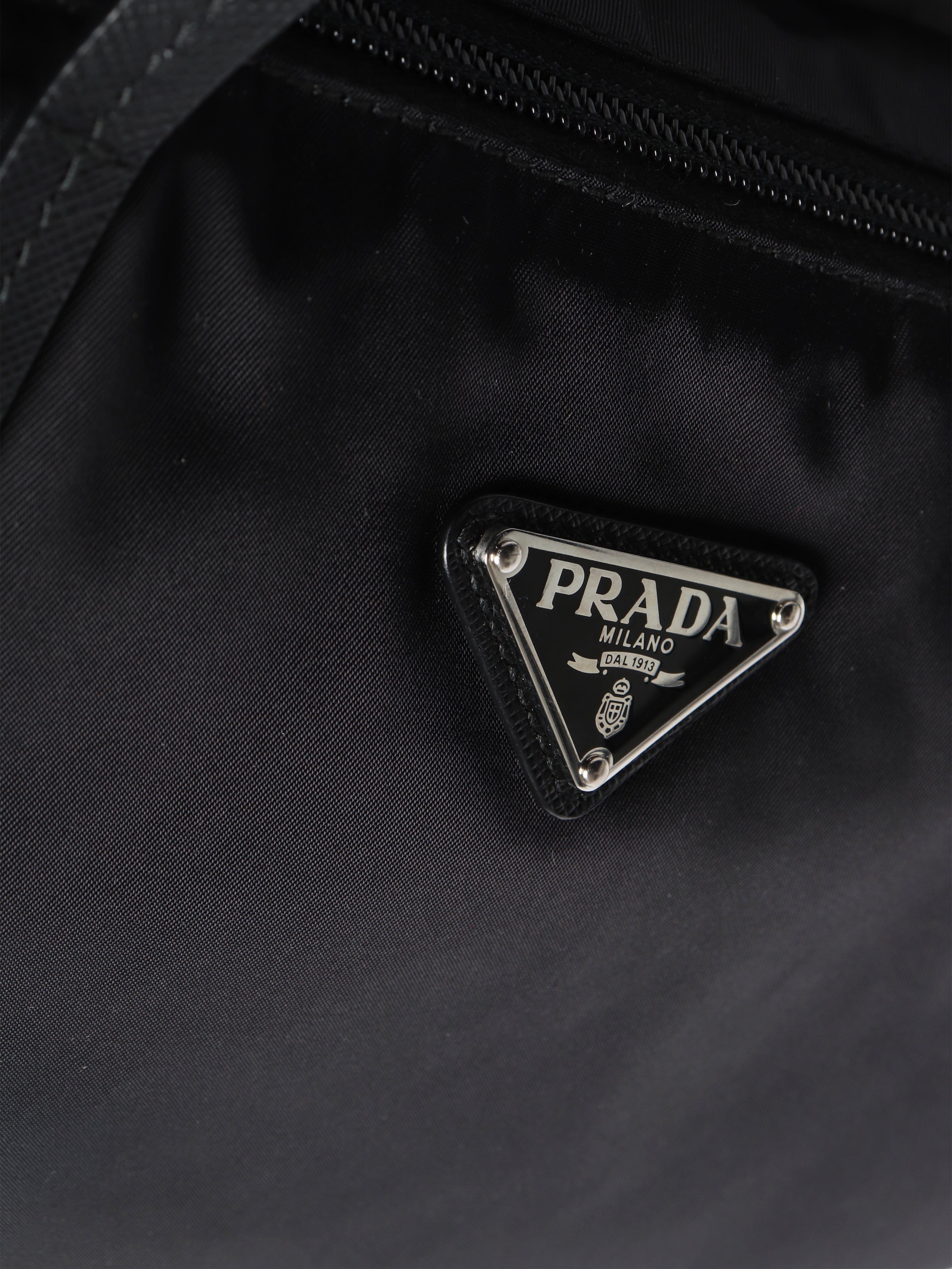 Black nylon tote bag Tote Bags Prada 