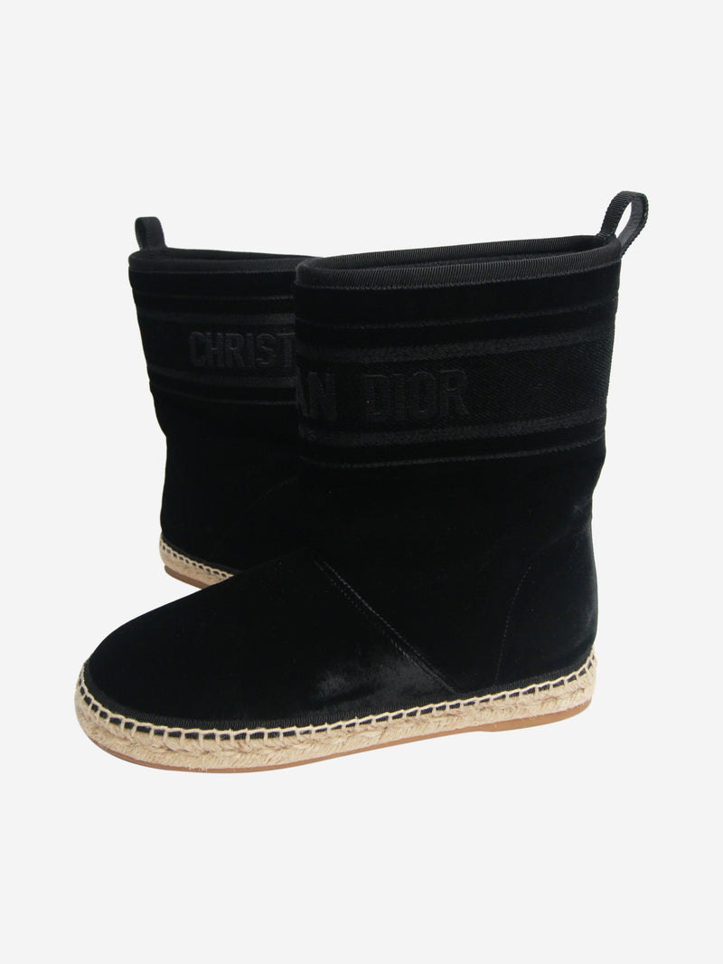 Black Granville ankle boots - size EU 36.5 Boots Christian Dior 