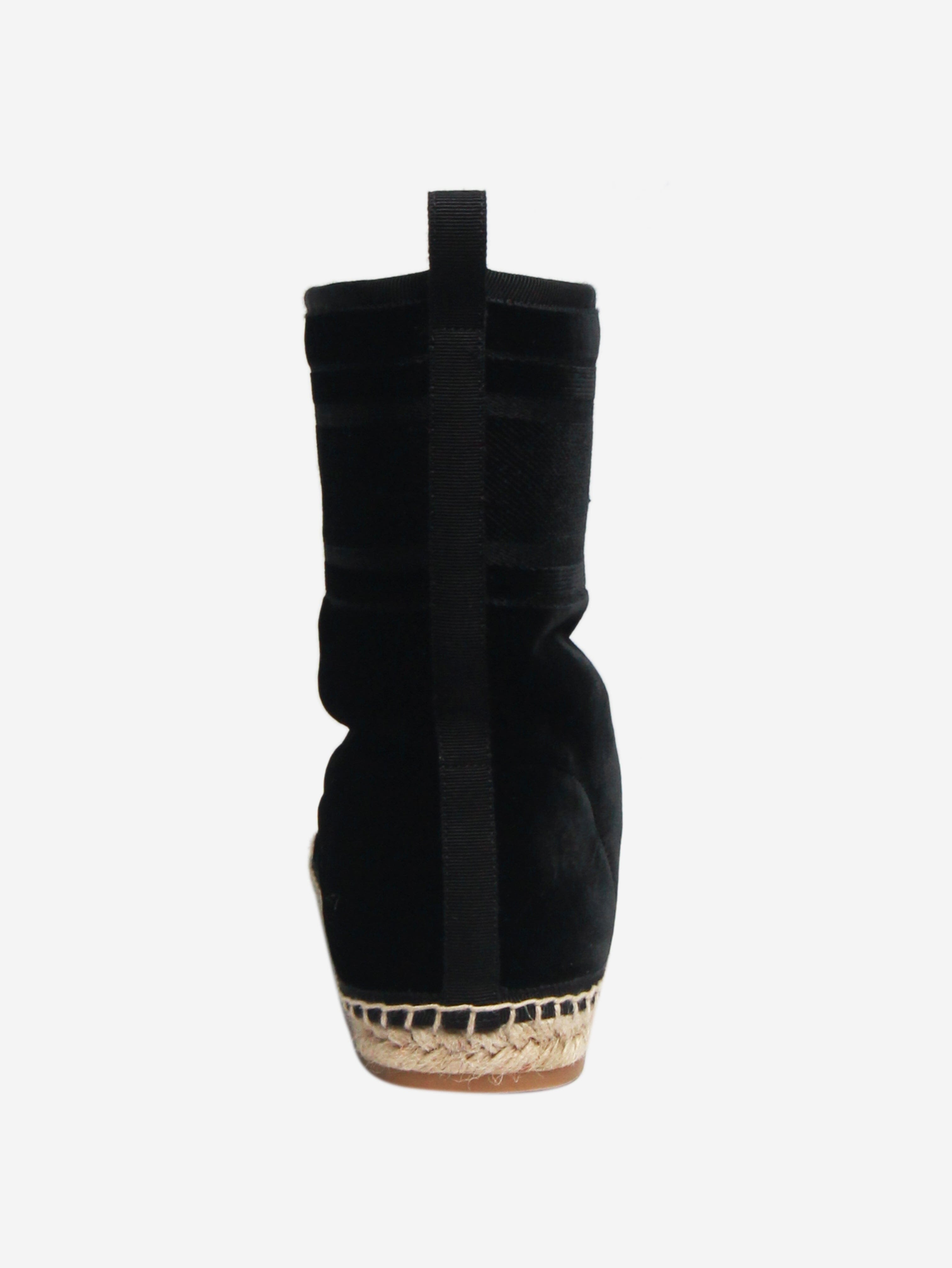 Black Granville ankle boots - size EU 36.5 Boots Christian Dior 